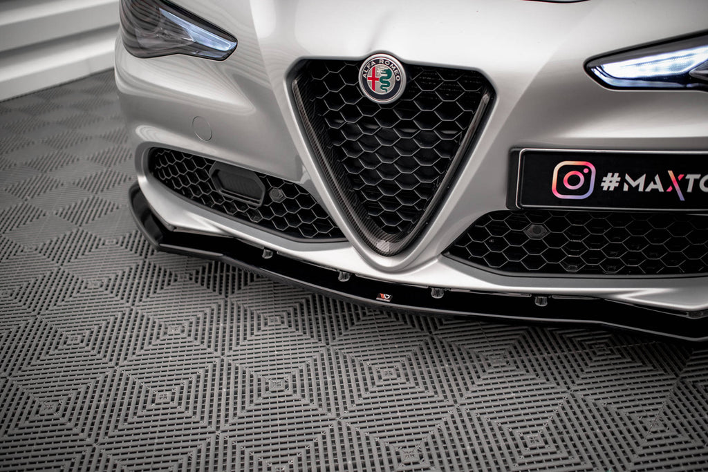 Prelungire splitter bara fata Alfa Romeo Giulia Sport 2016- v1 - Maxton Design