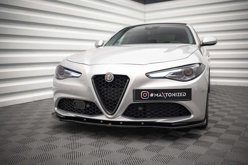 Prelungire splitter bara fata Alfa Romeo Giulia Sport 2016- v1 - Maxton Design