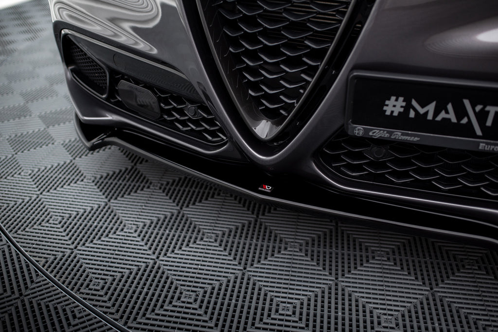 Prelungire splitter bara fata Alfa Romeo Stelvio 2016- v1 - Maxton Design