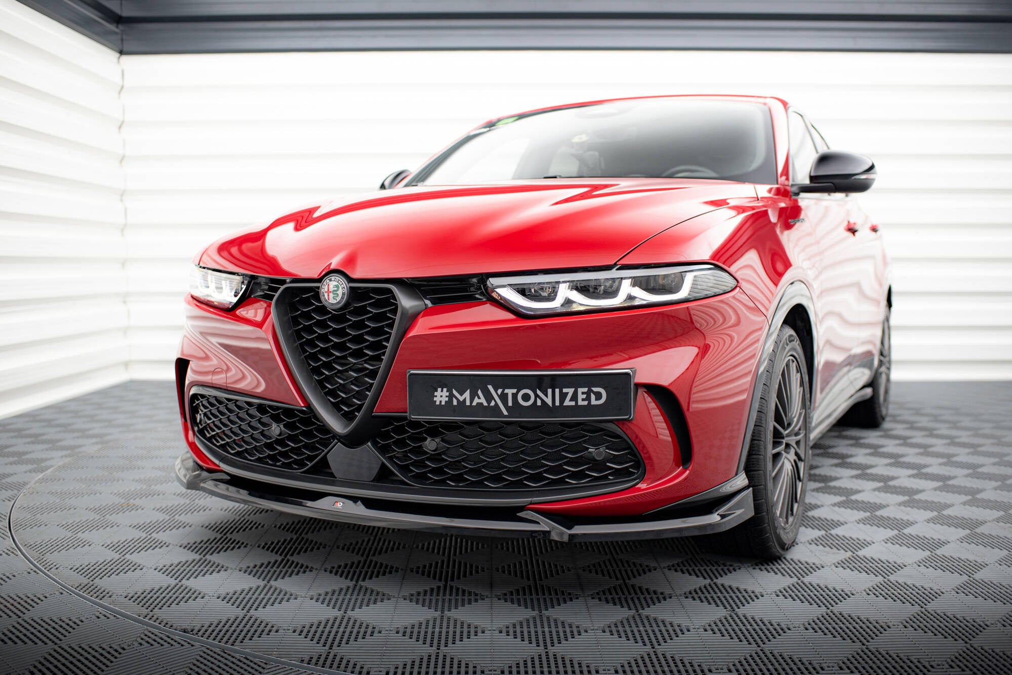 Prelungire splitter bara fata Alfa Romeo Tonale Mk1 2022- v1 - Maxton Design