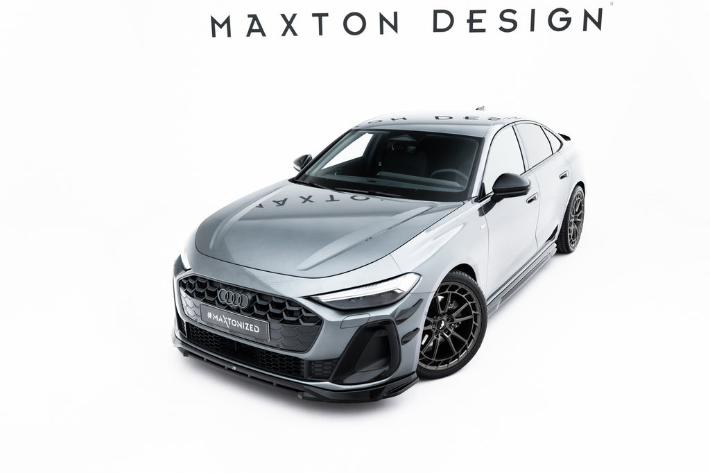 Prelungire splitter bara fata Audi A5 S-Line S5 Sedan Avant B10 2024- v1 - Maxton Design