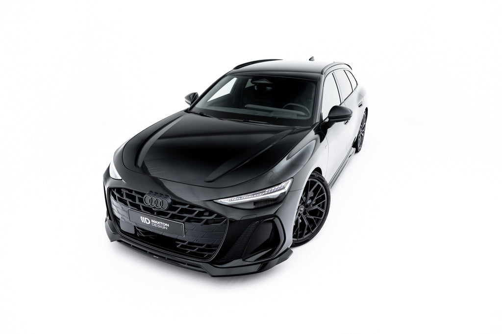 Prelungire splitter bara fata Audi A6 S-Line C9 2023- v1 - Maxton Design