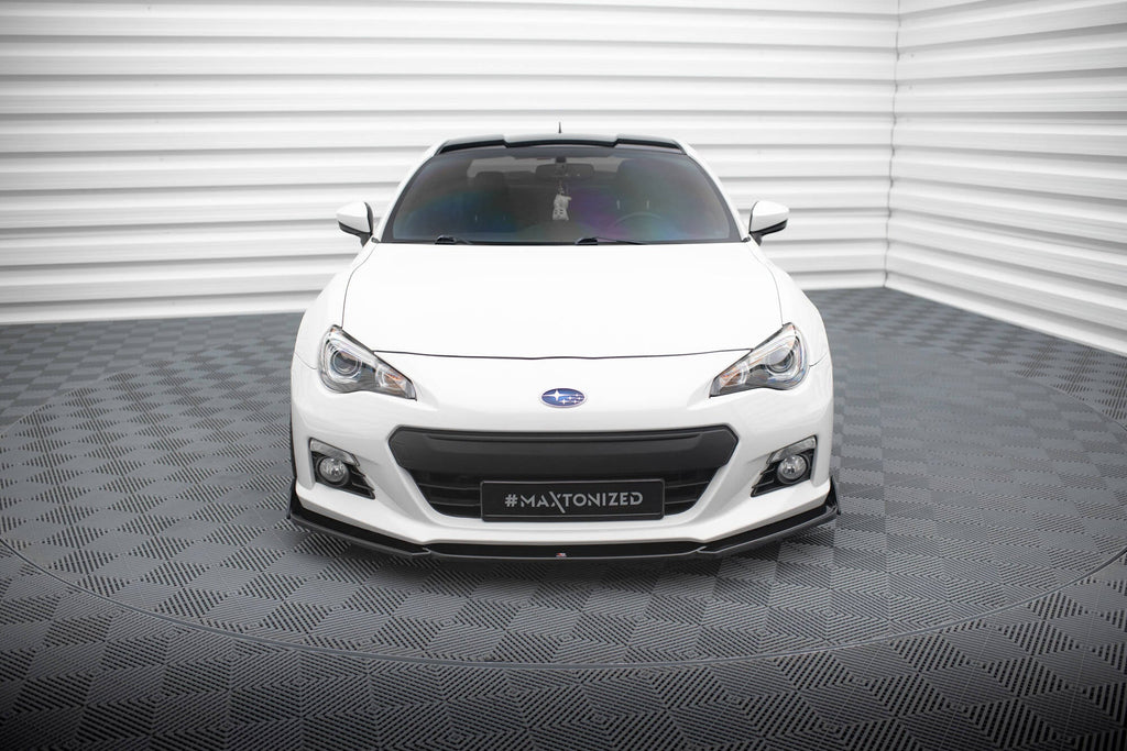 Prelungire splitter bara fata Subaru BRZ 2012-2017 v14 - Maxton Design
