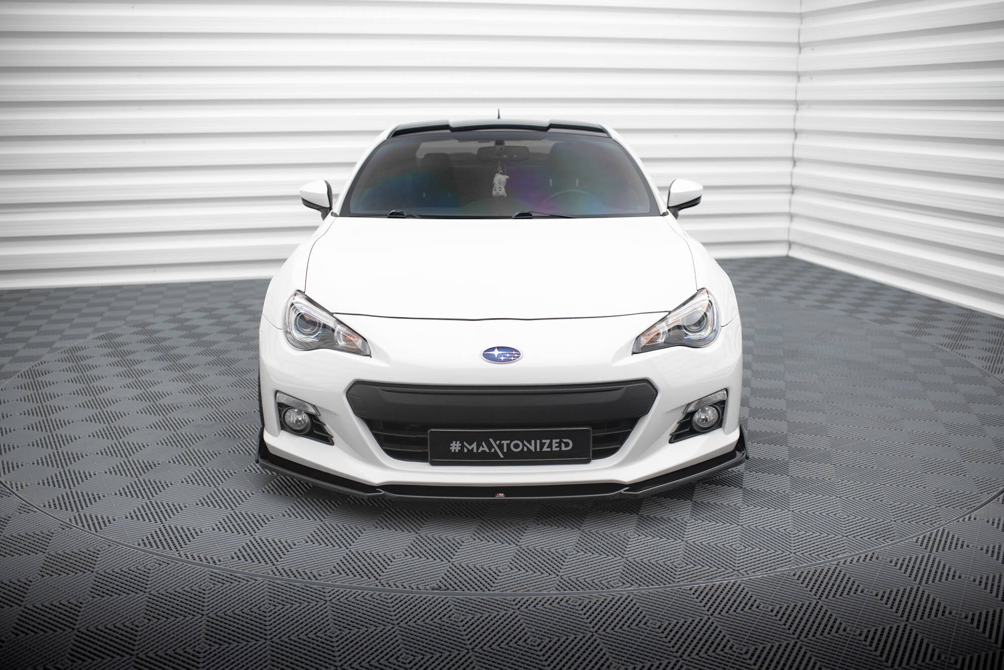 Prelungire splitter bara fata Subaru BRZ 2012-2017 v14 - Maxton Design