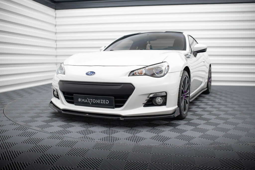 Prelungire splitter bara fata Subaru BRZ 2012-2017 v14 - Maxton Design