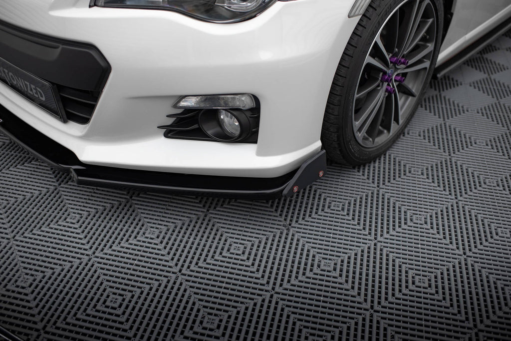 Prelungire splitter bara fata Subaru BRZ 2012-2017 v14 - Maxton Design