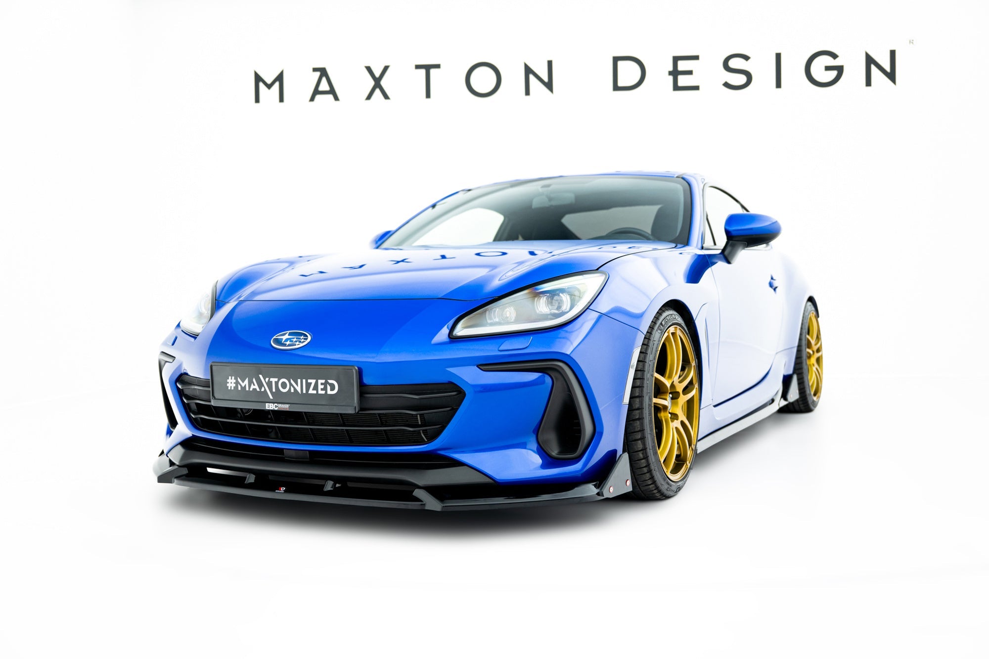 Prelungire splitter bara fata Subaru BRZ Mk2 2021- v4 - Maxton Design