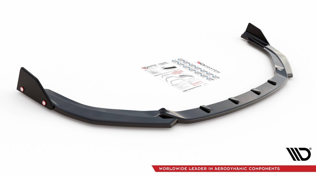 Prelungire splitter bara fata si flapsuri Toyota Corolla GR Sport Hatchback XII 2019- v5 - Maxton Design