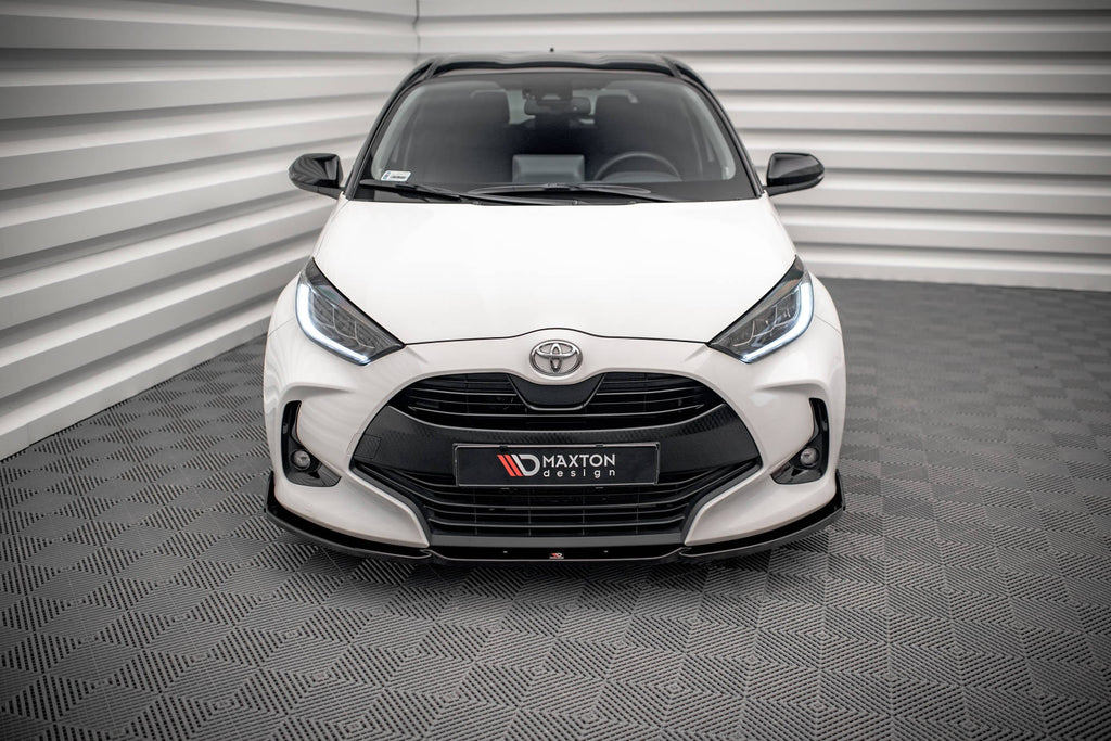 Prelungire splitter bara fata si flapsuri Toyota Yaris Mk4 2019- v1 - Maxton Design