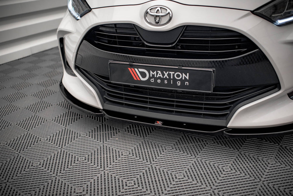 Prelungire splitter bara fata si flapsuri Toyota Yaris Mk4 2019- v1 - Maxton Design