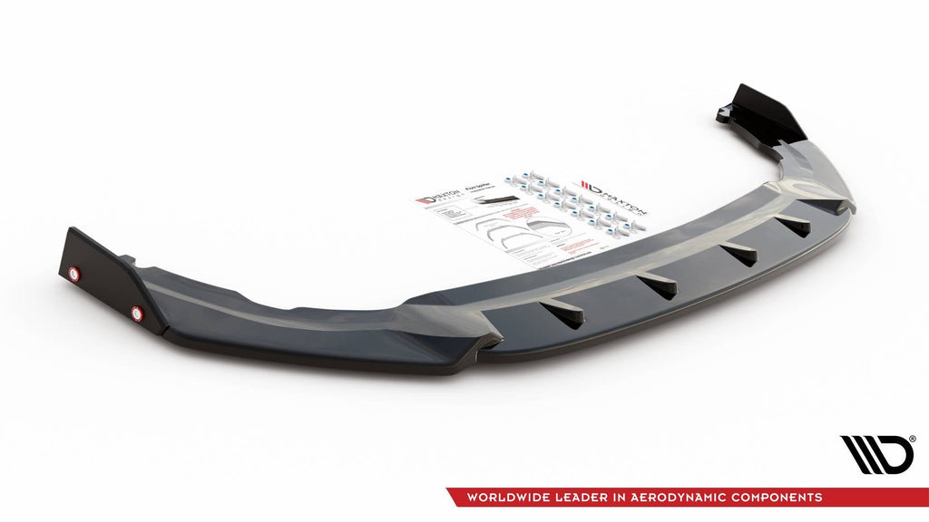 Prelungire splitter bara fata si flapsuri Volkswagen Golf 8 GTI Clubsport 2020- v12 - Maxton Design