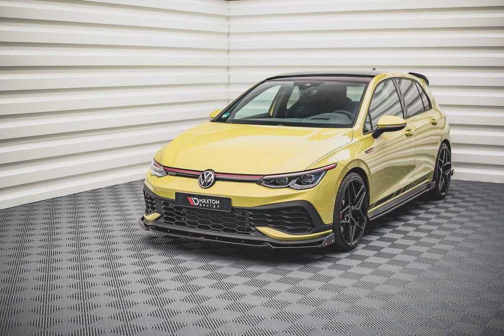 Prelungire splitter bara fata si flapsuri Volkswagen Golf 8 GTI Clubsport 2020- v12 - Maxton Design