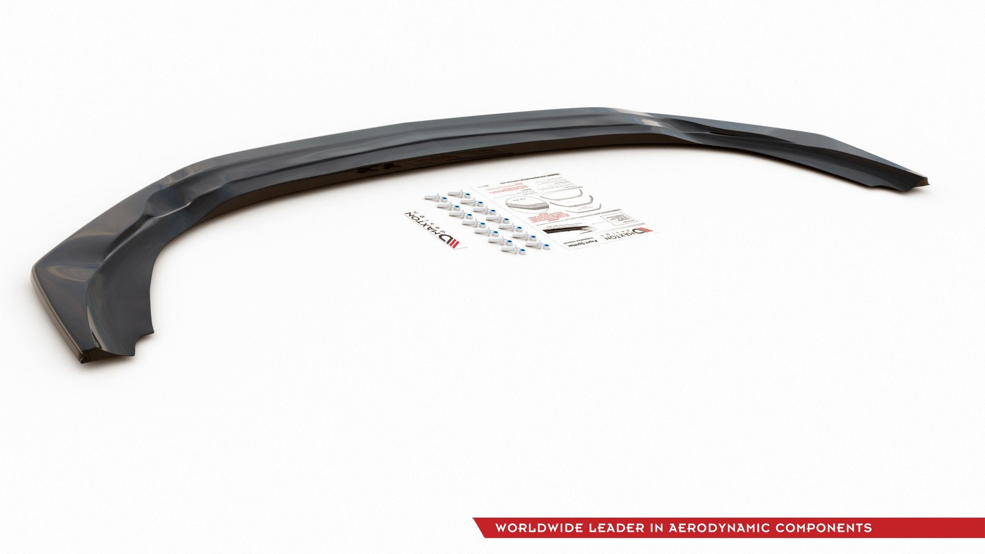 Prelungire splitter bara fata Mercedes A Class W177 A35 AMG 2018- v1 - Maxton Design