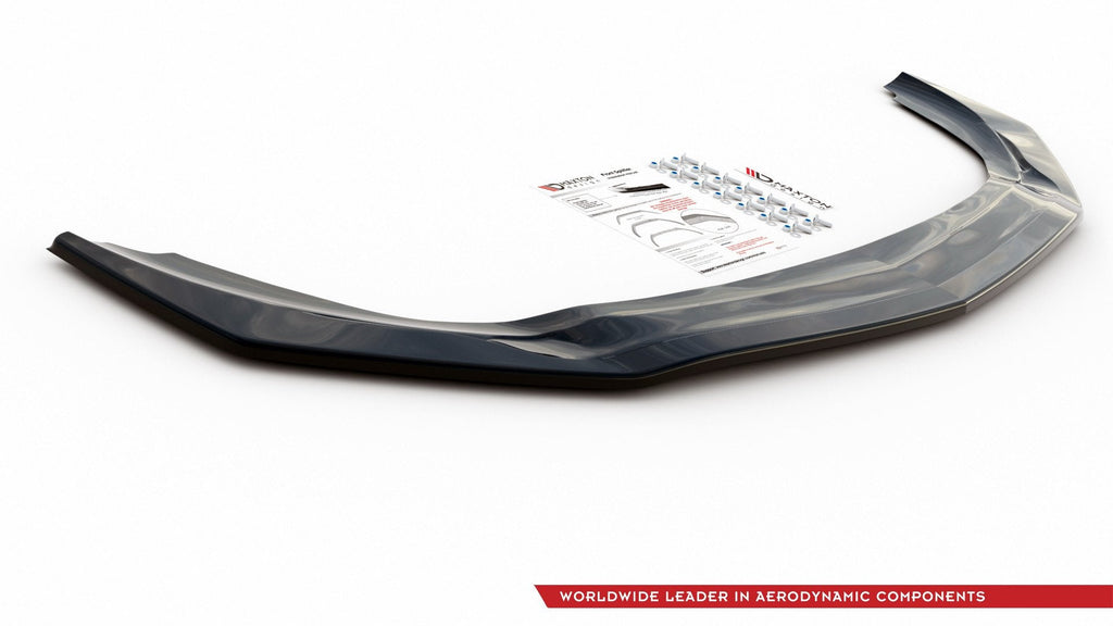 Prelungire splitter bara fata Mercedes A Class W177 A35 AMG 2018- v1 - Maxton Design