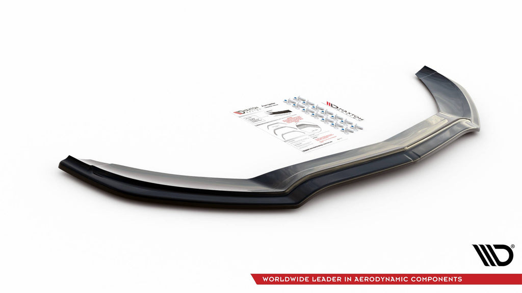 Prelungire splitter bara fata Mercedes C Class W205 C43 AMG 2014-2018 v3 - Maxton Design