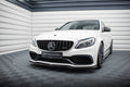 Prelungire splitter bara fata Mercedes C Class S205 63AMG Estate 2015-2018 v2 - Maxton Design