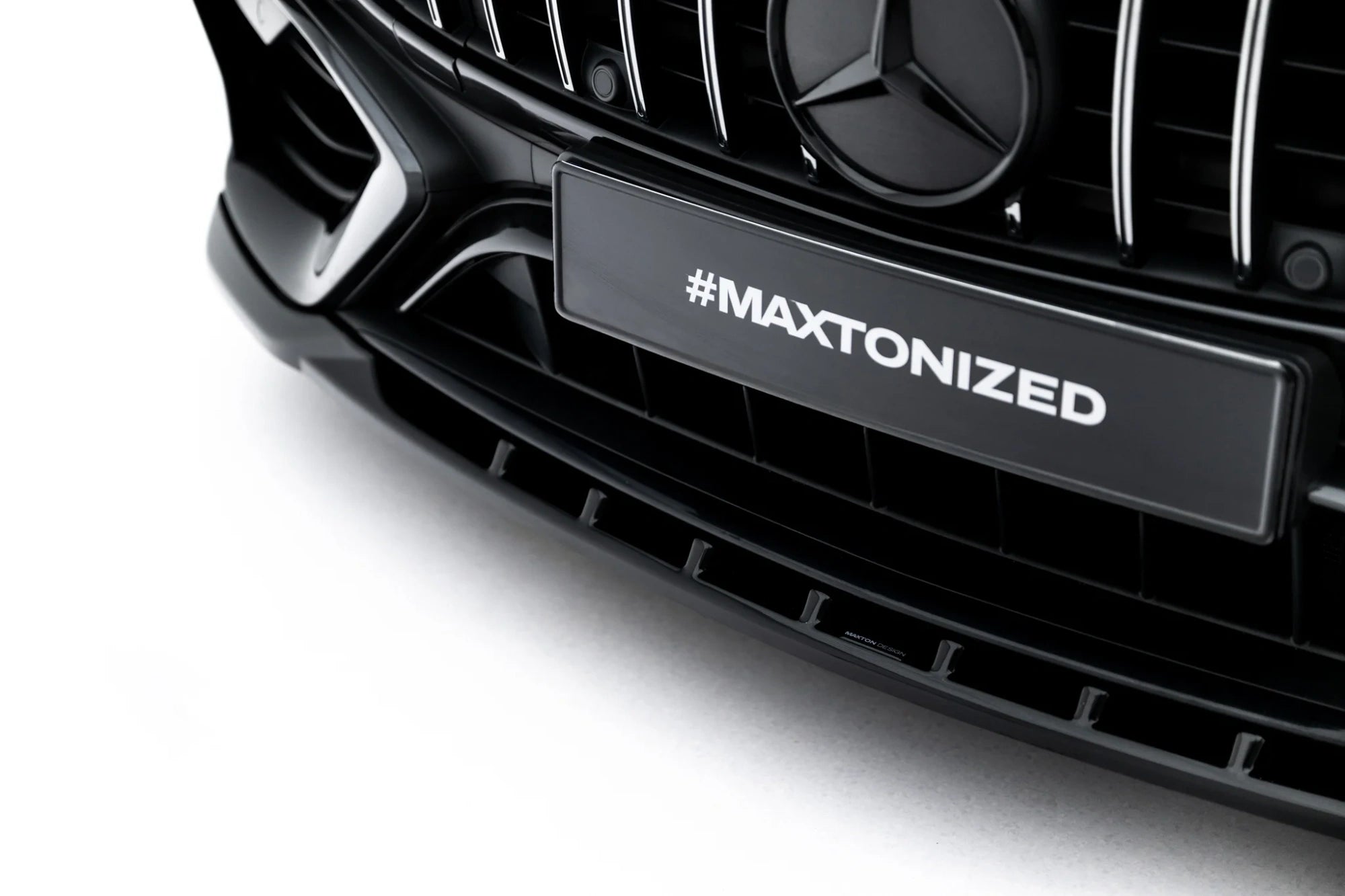 Prelungire splitter bara fata Mercedes-AMG C63 Sedan / Estate W206 / S206 v1 - Maxton Design