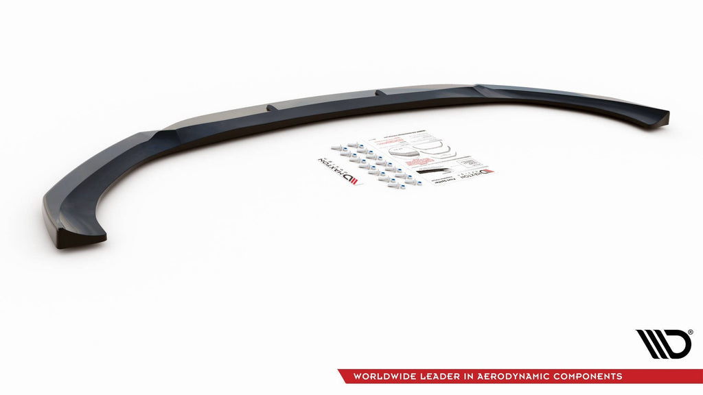 Prelungire splitter bara fata Mercedes CLS C257 AMG-Line 2018- v1 - Maxton Design