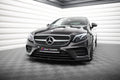 Prelungire splitter bara fata Mercedes E Class W213 Coupe Amg-Line 2017- v1 - Maxton Design