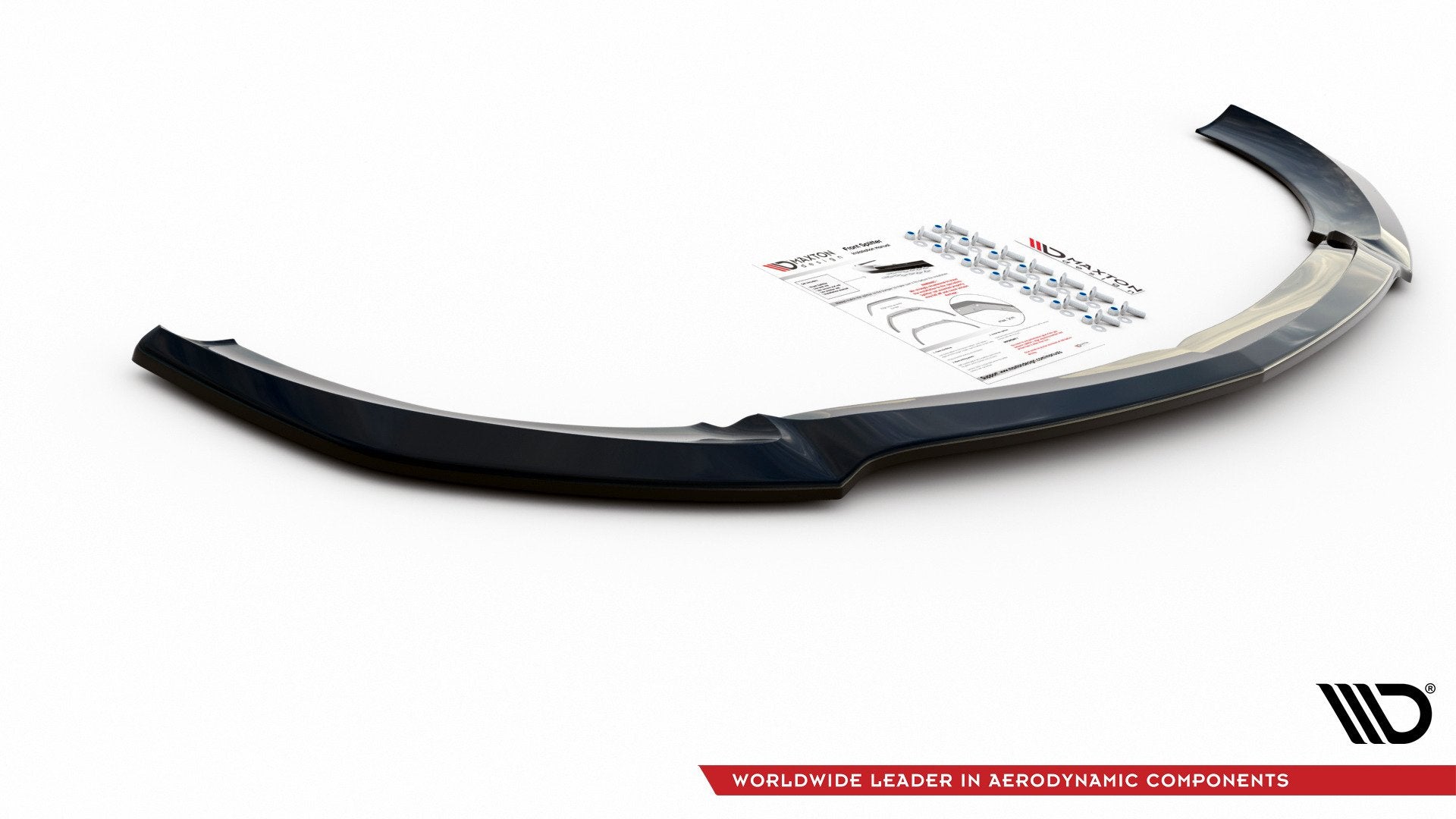Prelungire splitter bara fata Mercedes E Class W213 S123 E63 Amg Estate Sedan 2017- v4 - Maxton Design