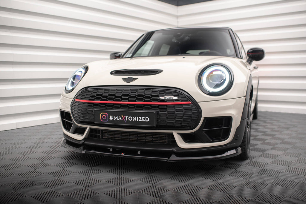 Prelungire splitter bara fata Mini Cooper Clubman John Cooper Works F54 Facelift 2019- v4 - Maxton Design