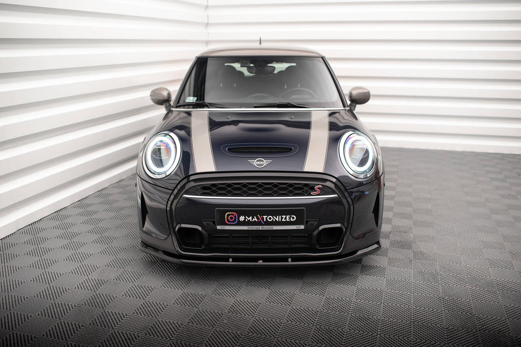 Prelungire splitter bara fata Mini Cooper S F56 Facelift 2022- v3 - Maxton Design