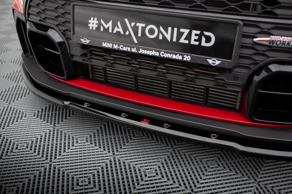 Prelungire splitter bara fata Mini Cooper S John Cooper Works F56 Facelift 2020- v1 - Maxton Design