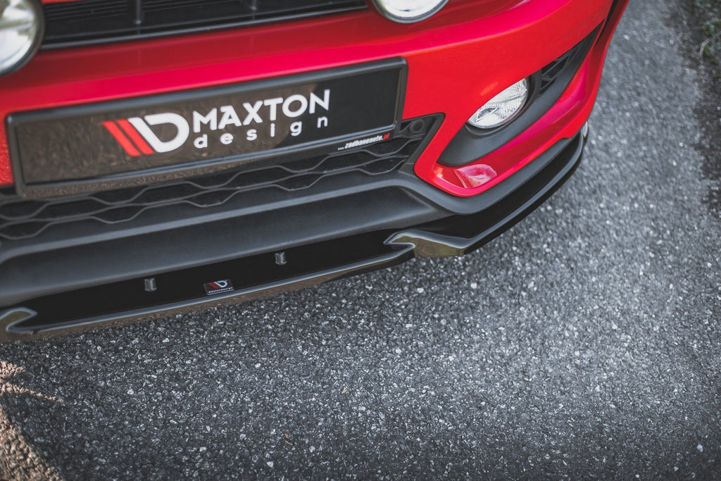 Prelungire splitter bara fata Mini Countryman Mk2 F60 JCW 2020- v1 - Maxton Design