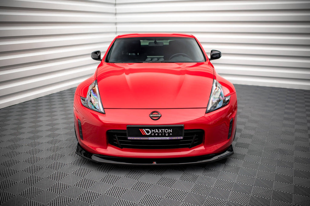 Prelungire splitter bara fata Nissan 370Z Facelift 2012-2020 v2 - Maxton Design
