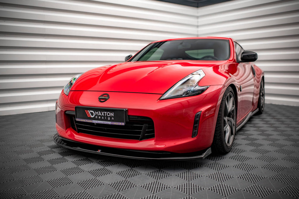 Prelungire splitter bara fata Nissan 370Z Facelift 2012-2020 v2 - Maxton Design