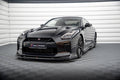 Prelungire splitter bara fata Nissan GTR R35 Facelift 2016-2022 v4 - Maxton Design