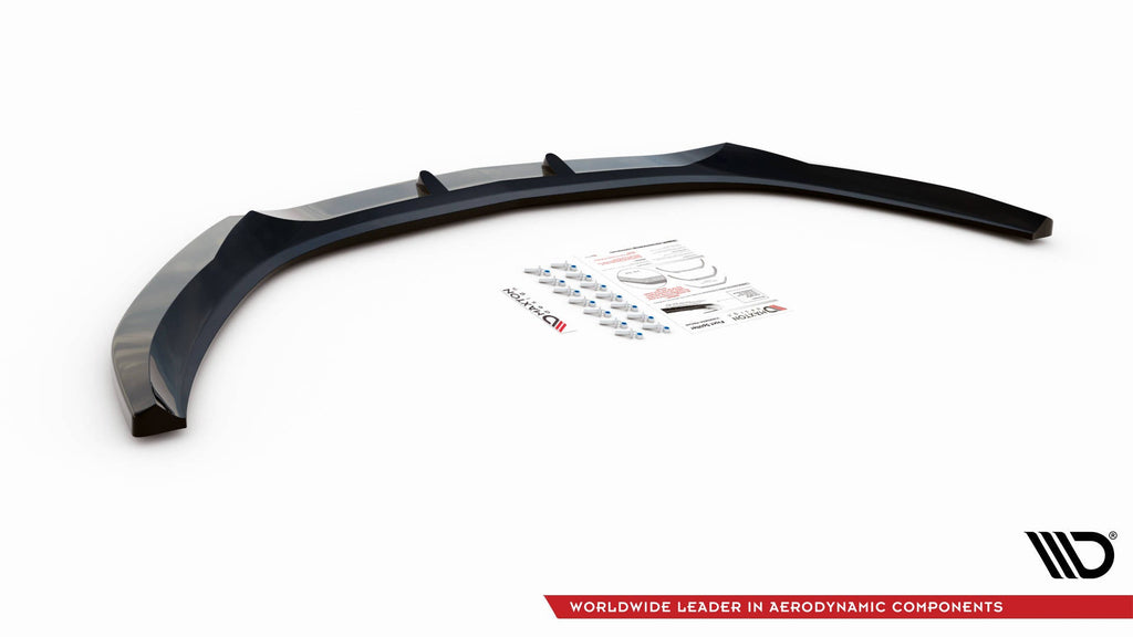 Prelungire splitter bara fata Opel Astra J GTC OPC-Line 2011-2018 v6 - Maxton Design