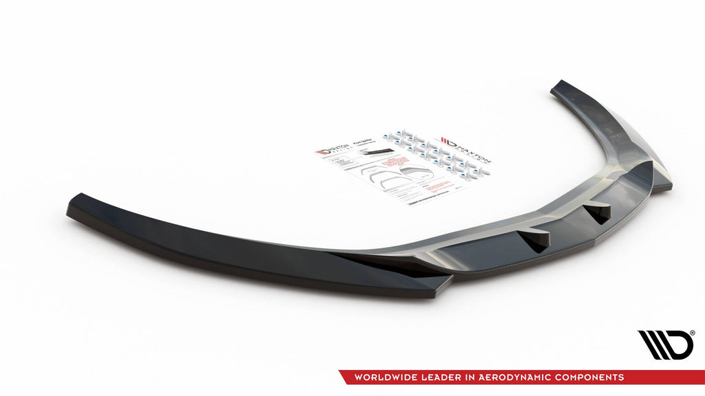 Prelungire splitter bara fata Opel Astra J GTC OPC-Line 2011-2018 v6 - Maxton Design