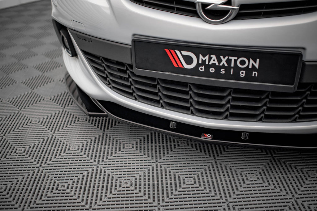 Prelungire splitter bara fata Opel Astra J GTC OPC-Line 2011-2018 v6 - Maxton Design