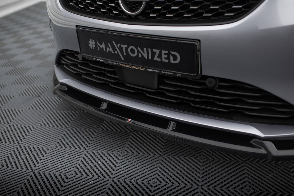 Prelungire splitter bara fata Opel Corsa F (Mk6) 2019- v1 - Maxton Design
