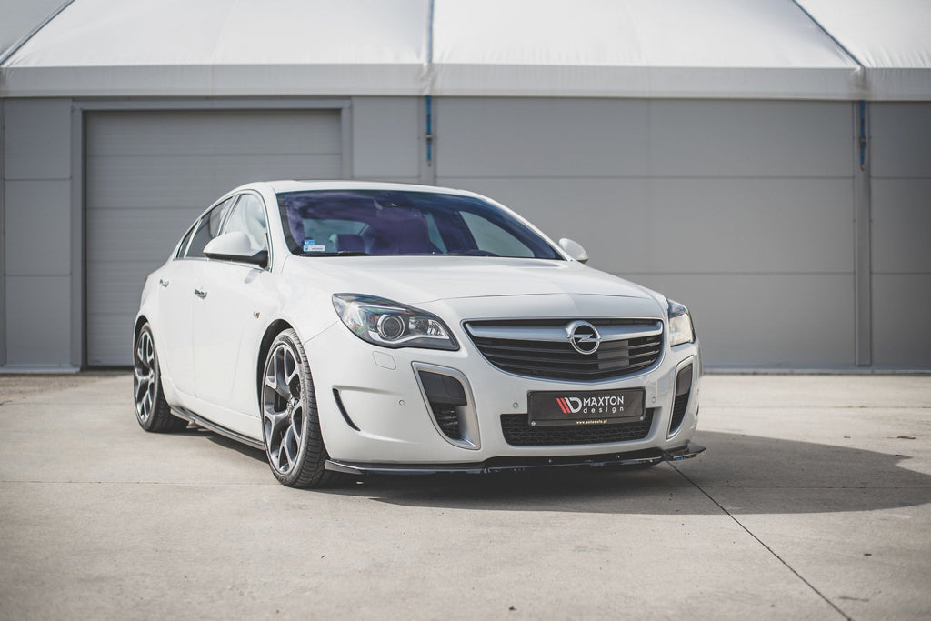 Prelungire splitter bara fata Opel Insignia Mk1 OPC Facelift 2013-2017 v5 - Maxton Design