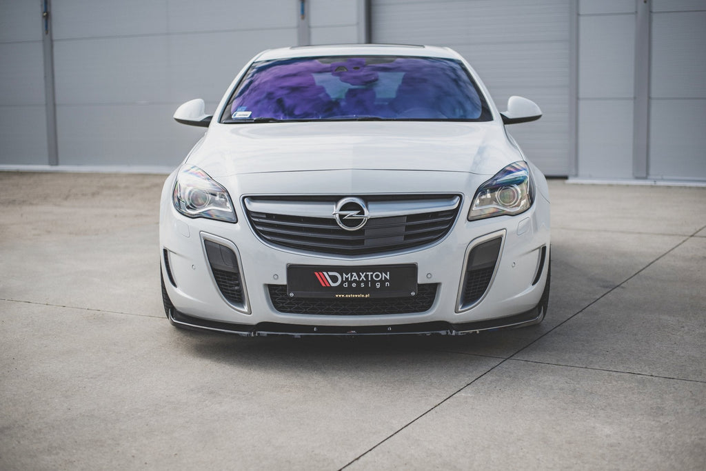 Prelungire splitter bara fata Opel Insignia Mk1 OPC Facelift 2013-2017 v5 - Maxton Design