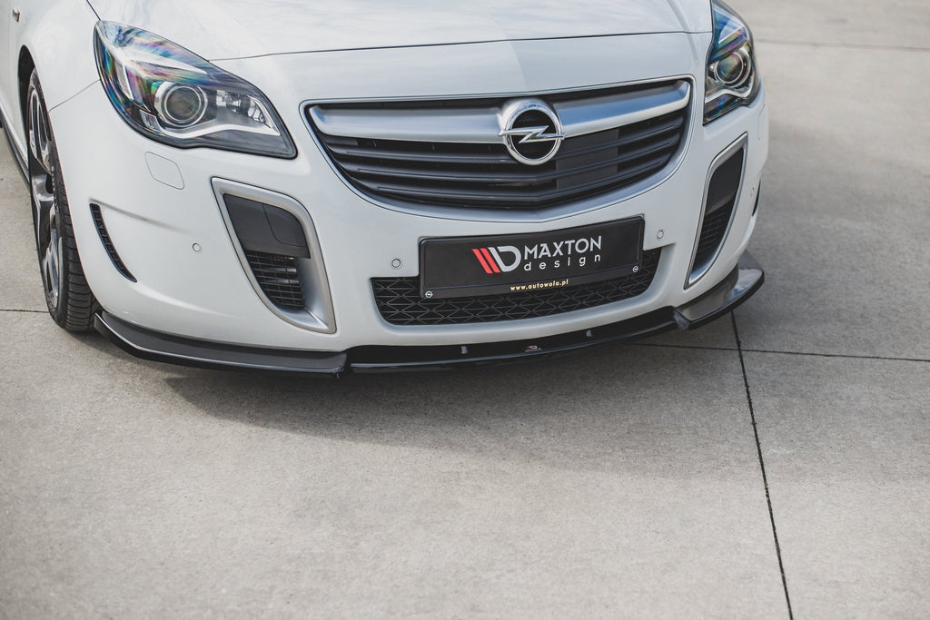 Prelungire splitter bara fata Opel Insignia Mk1 OPC Facelift 2013-2017 v5 - Maxton Design