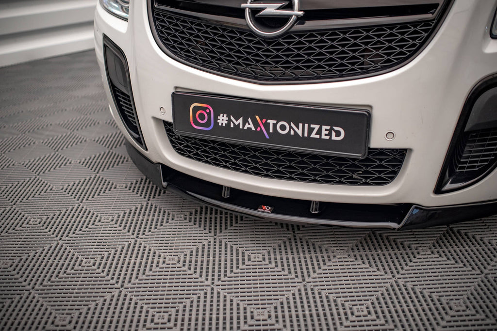 Prelungire splitter bara fata Opel Insignia OPC VXR 2008-2013 v3 - Maxton Design