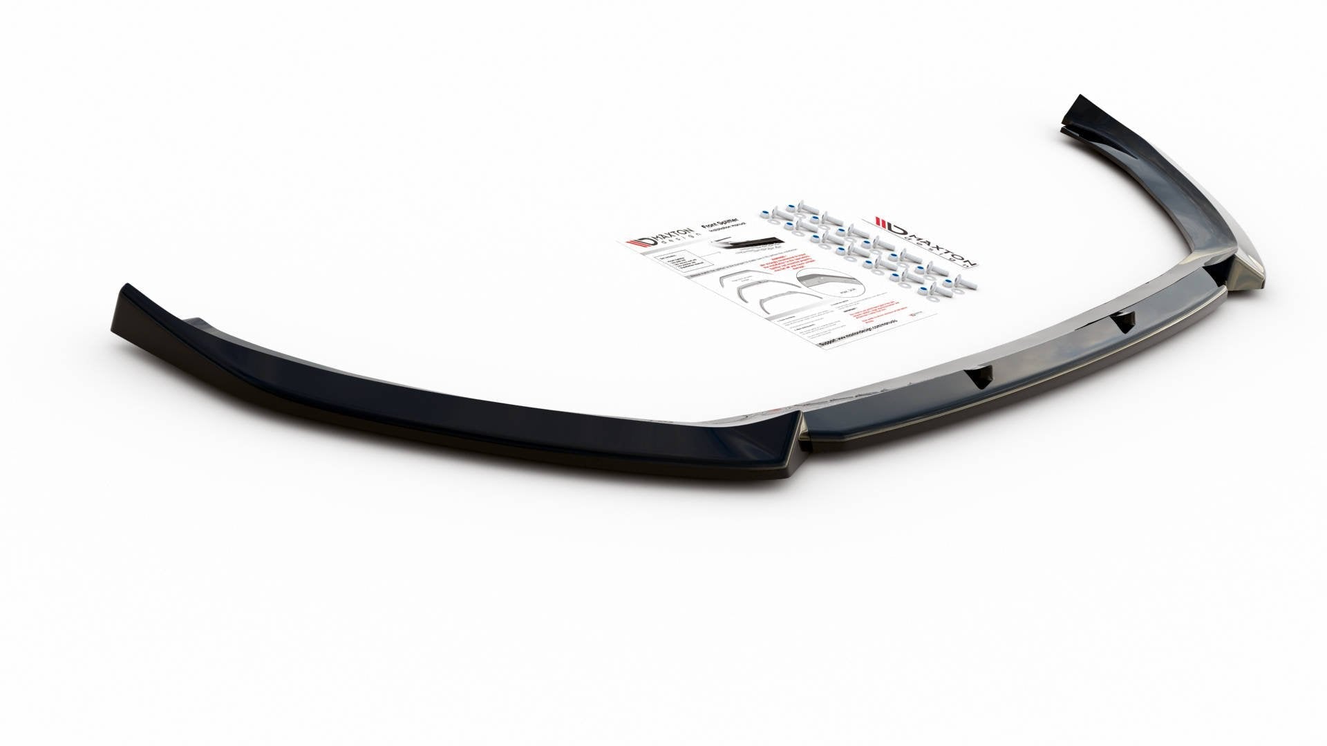 Prelungire splitter bara fata Peugeot 2008 Mk2 2019- v1 - Maxton Design