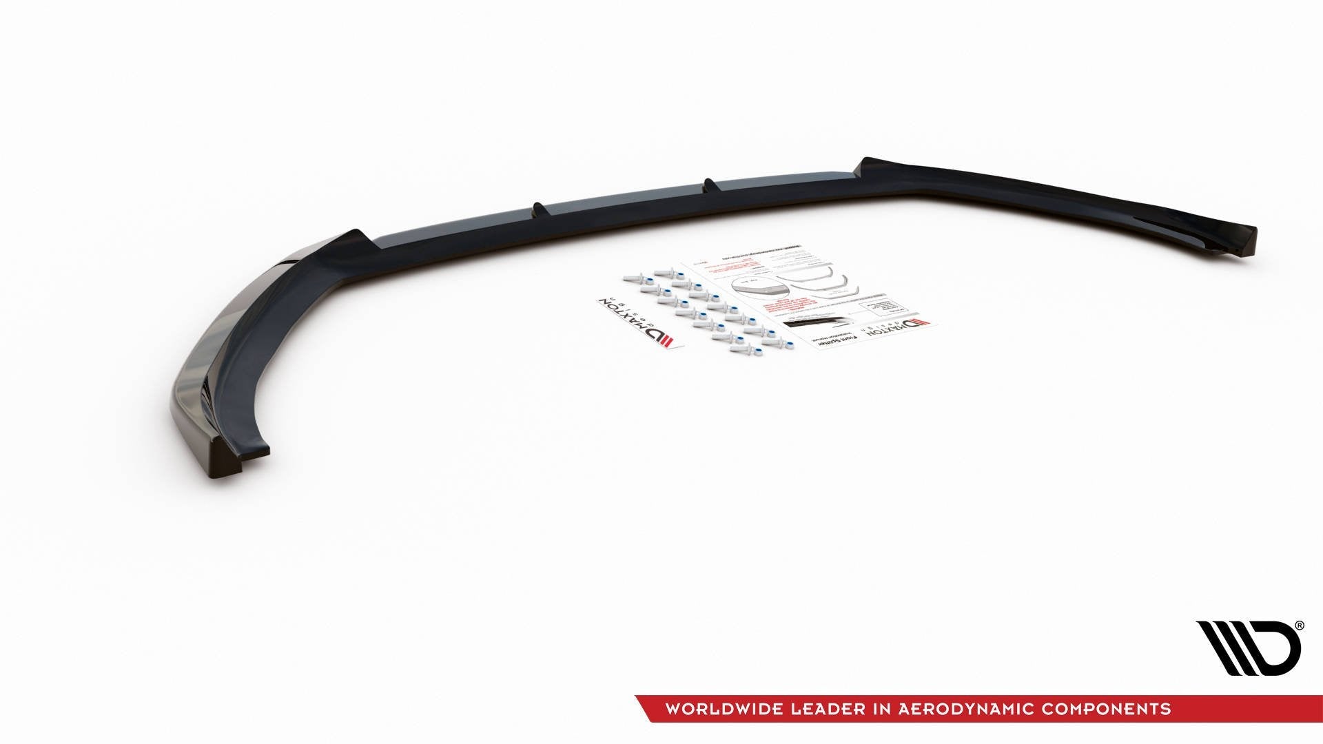 Prelungire splitter bara fata Peugeot 2008 Mk2 2019- v1 - Maxton Design