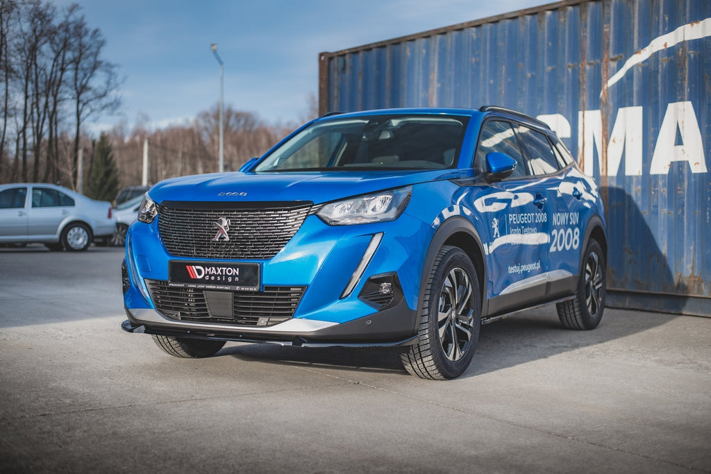 Prelungire splitter bara fata Peugeot 2008 Mk2 2019- v1 - Maxton Design