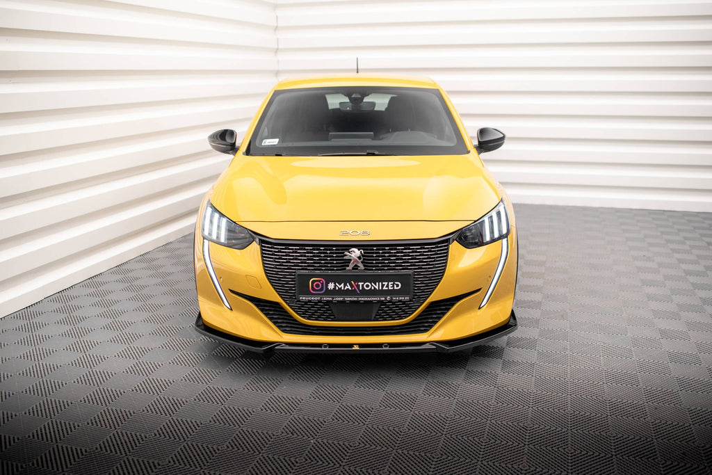 Prelungire splitter bara fata Peugeot 208 GT Mk2 2019- v6 - Maxton Design