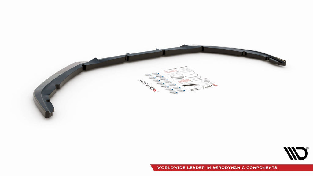 Prelungire splitter bara fata Peugeot 208 Mk2 2019- v2 - Maxton Design