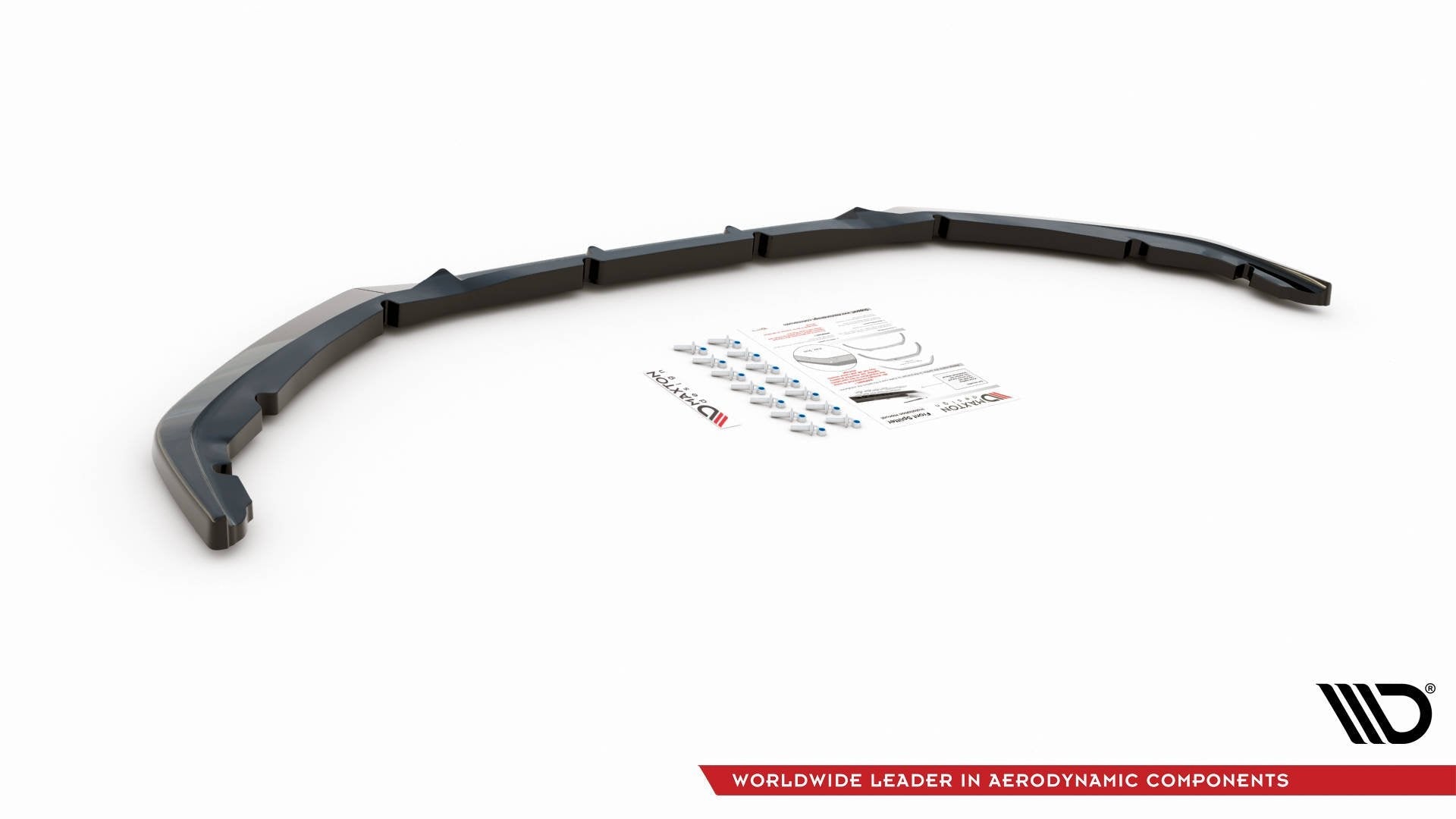 Prelungire splitter bara fata Peugeot 208 Mk2 2019- v2 - Maxton Design