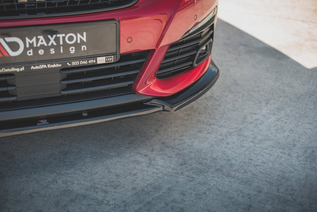 Prelungire splitter bara fata Peugeot 308 GT Mk2 Facelift 2017- v6 - Maxton Design