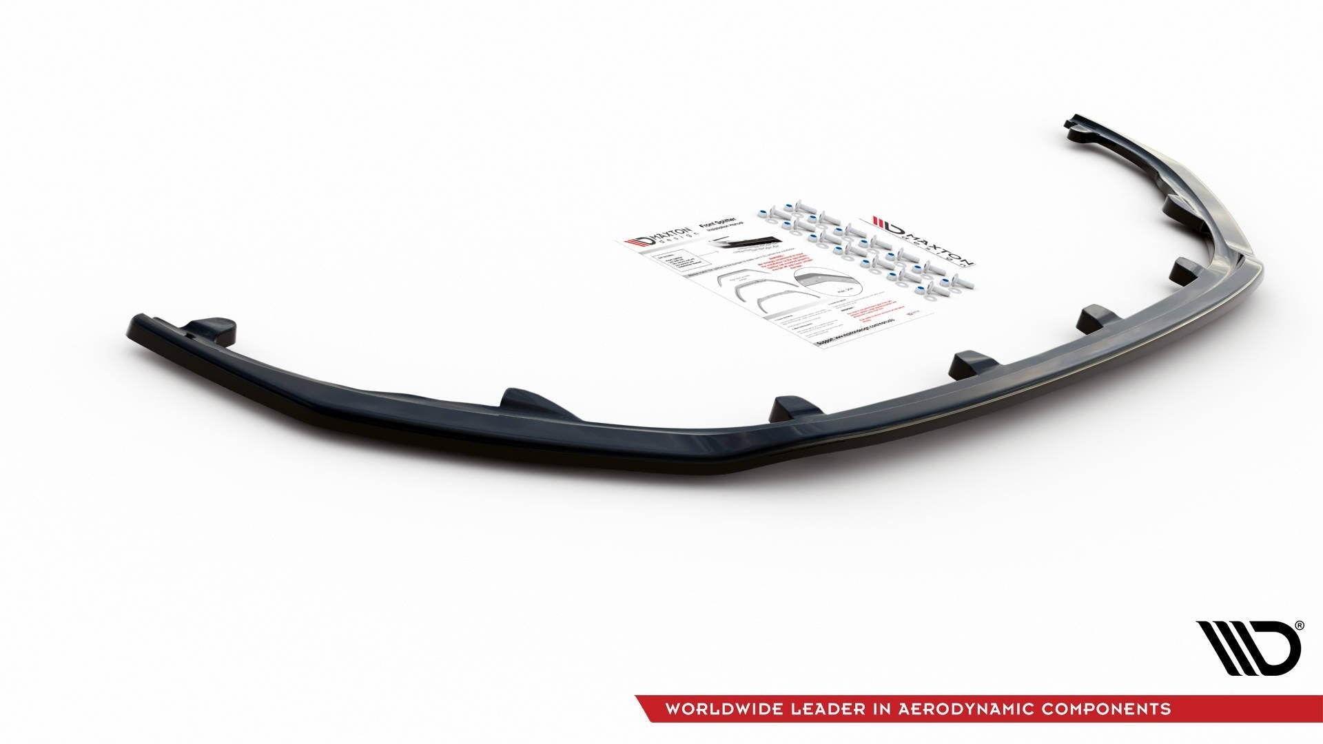 Prelungire splitter bara fata Peugeot 308 Mk2 Facelift 2017-2021 v4 - Maxton Design