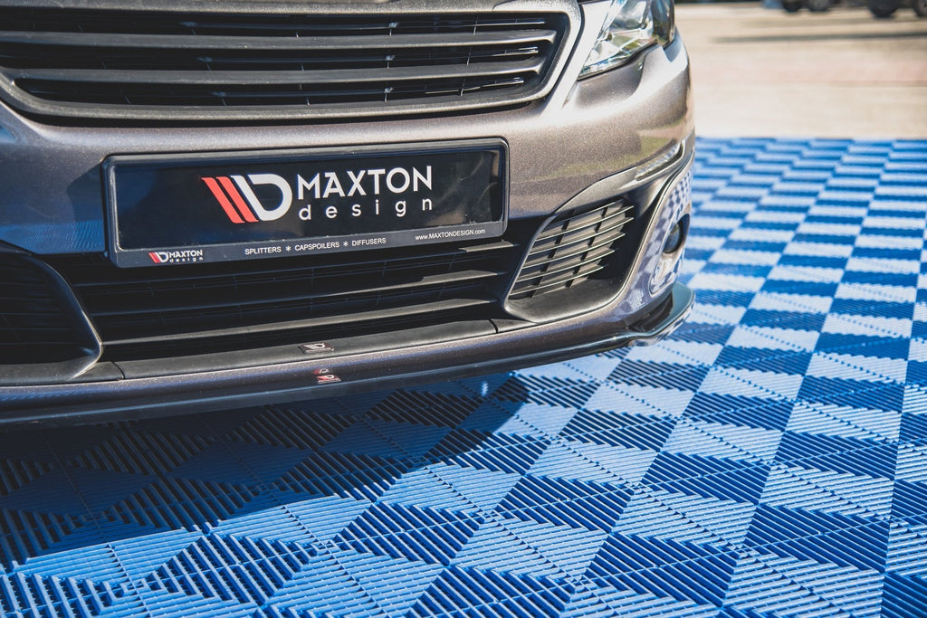 Prelungire splitter bara fata Peugeot 308 Mk2 Facelift 2017-2021 v4 - Maxton Design