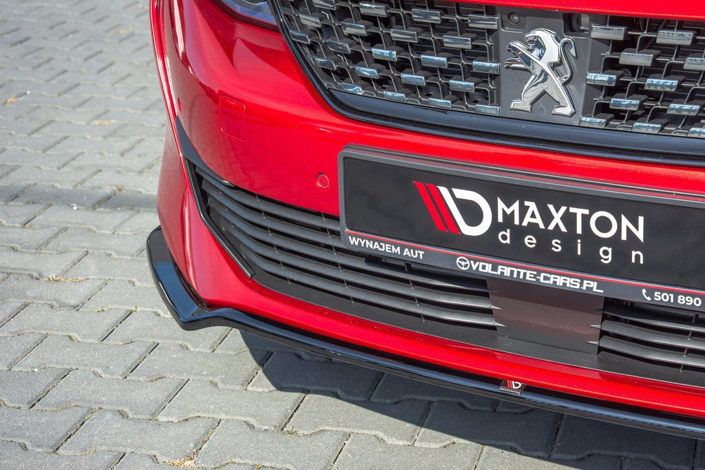 Prelungire splitter bara fata Peugeot 508 Mk2 SW 2018- v1 - Maxton Design