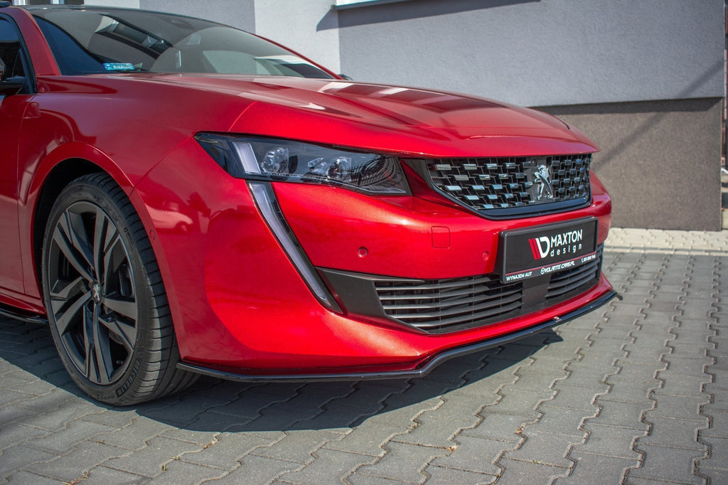 Prelungire splitter bara fata Peugeot 508 Mk2 SW 2018- v1 - Maxton Design